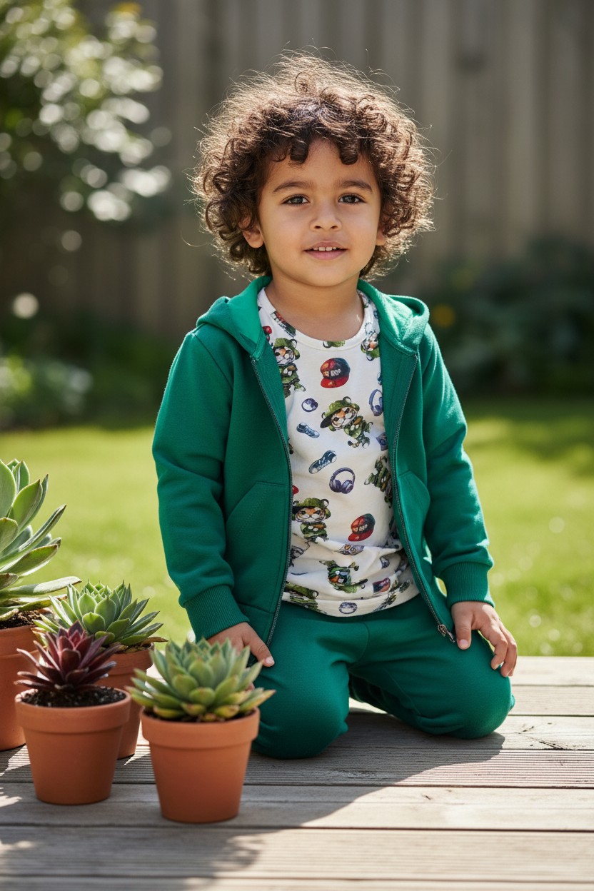 Zestaw dla Chłopca zielony