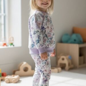 Bluza Fioletowe Kwiaty